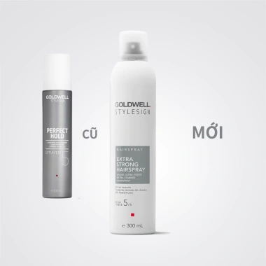 Gôm Xịt Giữ Nếp Tóc Goldwell Strong Hairspray 300ml - Không Bết Dính, Giữ Nếp Lâu, Chống Ẩm, Giá Ưu Đãi 357.469đ