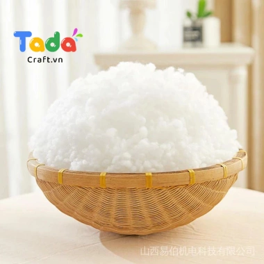 Gòn Bi Loại 1 200gr - Nhồi Thú Bông Giá Ưu Đãi 20.000 VND, Độ Mềm Cao, Phù Hợp DIY Thủ Công Gòn Bi Loại 1 200gr - Nhồi Thú Bông Giá Ưu Đãi 20.000 VND, Độ Mềm Cao, Phù Hợp DIY Thủ Công