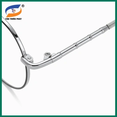 Gọng kính cận kim loại mắt tròn 0-6 độ cho nam nữ, tròng 0 độ chống xanh UV, 149.000₫