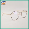 Gọng kính cận kim loại mắt tròn 0-6 độ cho nam nữ, tròng 0 độ chống xanh UV, 149.000₫ 8