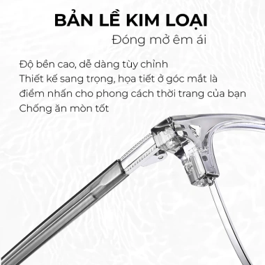 Gọng kính ELASHION E98 nam nữ - Lịch lãm, trẻ trung, chống hao mòn, chống gỉ - 209.000 VND