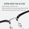 Gọng Kính HUNO 2.025 K68 Nam Nữ - Kim loại vuông thời trang, chống ánh sáng xanh 5
