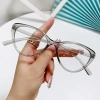 Gọng kính mắt mèo sếch nữ cá tính FERADO – Kính mát giả cận chỉ 29.900đ 9