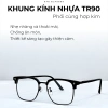 Gọng kính nam nữ LORIE kim loại đen nhám cao cấp – Thanh lịch, chống ánh sáng xanh, giá 209.000 VNĐ 4