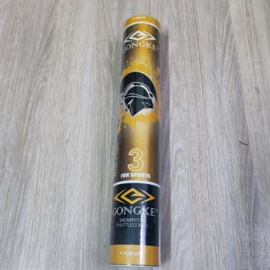 Gongke Ống Cầu Lông 12 Trái Ngỗng Ổn Định Bám Tốt Chất Lượng Cao Tập Luyện Thi Đấu