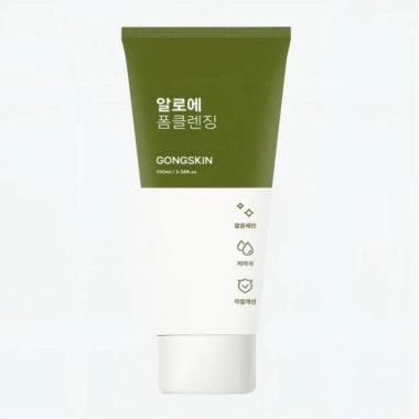 Gongskin Sữa rửa mặt tạo bọt 3 loại Aloe Eoseongcho Serum 100ml - Làm sạch sâu, dịu nhẹ, giảm giá 237k
