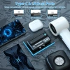 Goojodoq Power Bank 5.000-10.000mAh Đầu Kép Hai Pin Mecha Style Nhẹ, Type-C/LN, Giá chỉ 249.000₫ 6