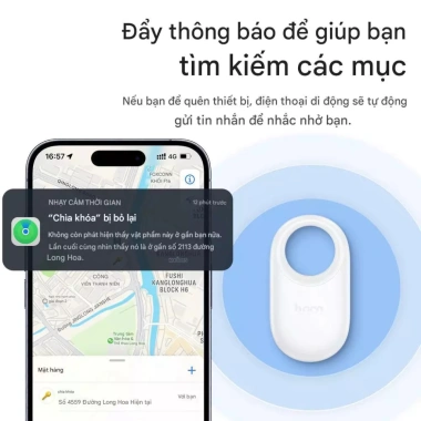 GPS Định Vị Hoco E94 Không Giới Hạn Khoảng Cách - Theo Dõi Xe, Đồ Vật, Thú Nuôi, Giá 167.000đ 4