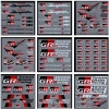 Gr Dán Thể Thao GAZOO Decal TRD – Kính Chắn Gió, Trang Trí Toyota 86, YARiS, RZ, Camry, Supra, RAV4 – 88.881₫