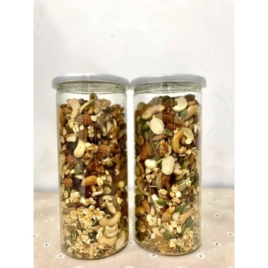 Granola 5% Yến Mạch Mix Macca 500g - Dinh Dưỡng Đầy Đủ, Hỗ Trợ Ăn Kiêng Giảm Cân, Giá Ưu Đãi 118.843 VND