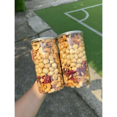 Granola 500g Hạt Macca, Hạnh Nhân, Óc Chó - Đồ Ăn Vặt Mẹ Bầu, Trẻ Nhỏ, Giảm 23% - 135.000 VND 4 Granola 500g Hạt Macca, Hạnh Nhân, Óc Chó - Đồ Ăn Vặt Mẹ Bầu, Trẻ Nhỏ, Giảm 23% - 135.000 VND 4