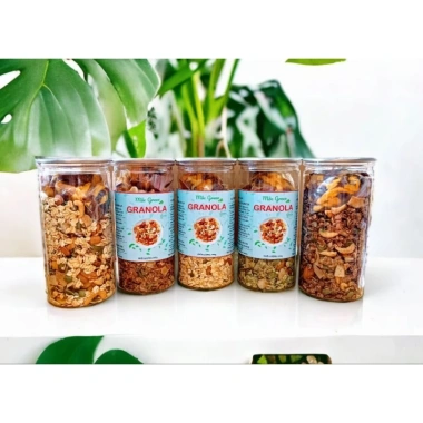 Granola Ăn Kiêng 500g Ngũ Cốc Không Đường Nhiều Hạt 50% Yến Mạch Giá Ưu Đãi 74.000 VND