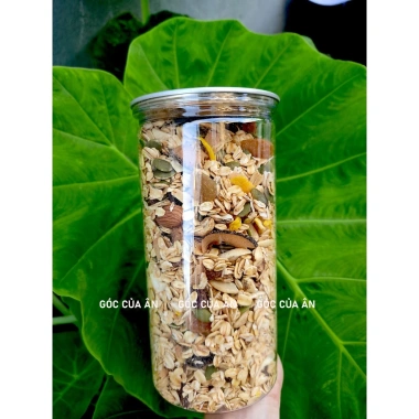 Granola Ăn Kiêng Hạt Yến Mạch 70% 500g - Ít Ngọt Không Đường Nguyên Vị 66.750₫ 5