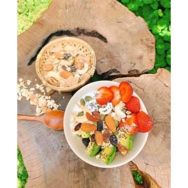 Granola Ăn Kiêng Hạt Yến Mạch 70% 500g - Ít Ngọt Không Đường Nguyên Vị 66.750₫ 6