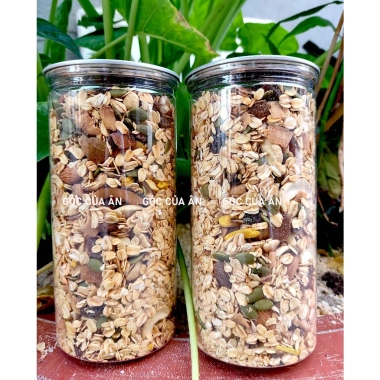 Granola Ăn Kiêng Hạt Yến Mạch 70% 500g - Ít Ngọt Không Đường Nguyên Vị 66.750₫ 7
