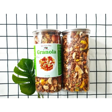 Granola Ăn Kiêng Không Đường Giảm Cân 70% Yến Mạch Vị Chocolate 500g - Giảm Giá 89k 2