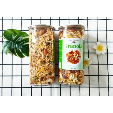 Granola Ăn Kiêng Không Đường Giảm Cân 70% Yến Mạch Vị Mật Ong 500g 64,000 VND
