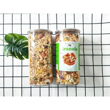 Granola Ăn Kiêng Không Đường Giảm Cân 70% Yến Mạch Vị Mật Ong 500g 64,000 VND