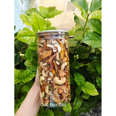 Granola ăn kiêng không đường nhiều hạt 20% yến mạch vị chocolate 500g giảm giá 94k 6