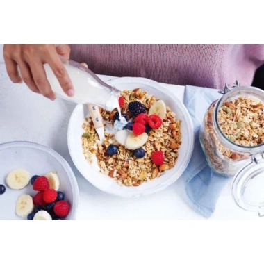 Granola ăn kiêng không nho không dừa xoài 20% yến mạch không đường 500g Giá 109.000đ 4