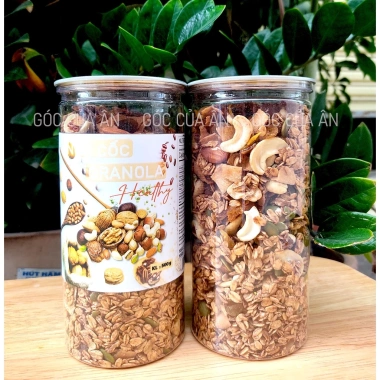 Granola Ăn Kiêng Nhiều Hạt 500g - Không Đường, 50% Yến Mạch, Giá 76.000 VND 2