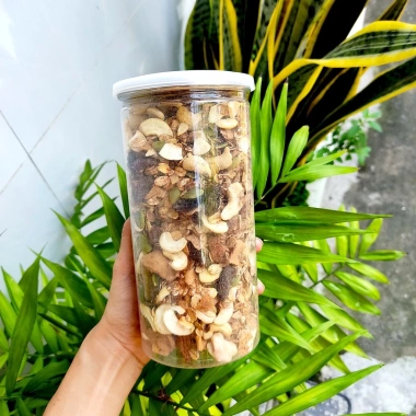 Granola Ăn Kiêng Nhiều Hạt 500g - Ngũ Cốc Không Đường Vị Socola Giá 77.000 VND