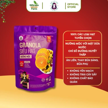 Granola bhnong Hạt Nướng Cao Cấp - Ăn Kiêng Giảm Cân, Dinh Dưỡng Hữu Cơ 169k 8 Granola bhnong Hạt Nướng Cao Cấp - Ăn Kiêng Giảm Cân, Dinh Dưỡng Hữu Cơ 169k 8