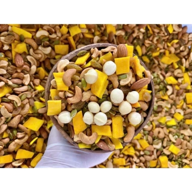 Granola Bhnong Nướng Mộc Mix Trái Cây Hữu Cơ - Không Yến Mạch, Dinh Dưỡng, Ăn Kiêng 7