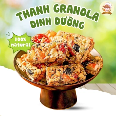 Granola Chamy Food – Bánh Ngũ Cốc Mix Hạt Dinh Dưỡng Healthy, Giá 119.000đ