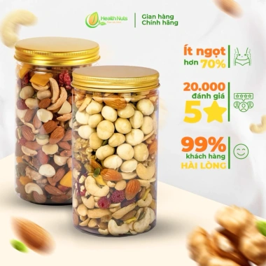 Granola Hạt Macca Siêu Healthy Không Ngọt Không Mật Ong - Giá 122.000đ Giảm 30%
