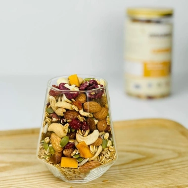 Granola Hạt Macca Siêu Healthy Không Ngọt Không Mật Ong - Giá 122.000đ Giảm 30% 5 Granola Hạt Macca Siêu Healthy Không Ngọt Không Mật Ong - Giá 122.000đ Giảm 30% 5