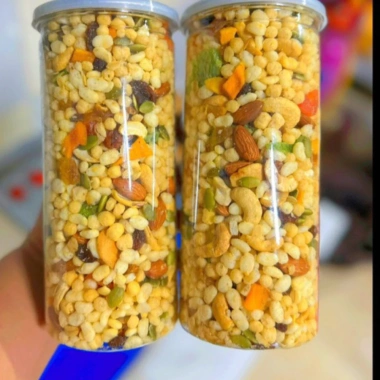 Granola hạt ngũ cốc ăn kiêng yến mạch nổ giòn 500g không đường giảm cân GRN