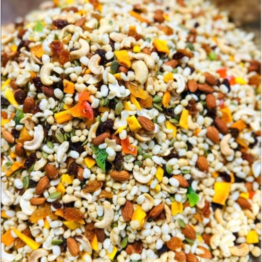 Granola hạt ngũ cốc ăn kiêng yến mạch nổ giòn 500g không đường giảm cân GRN