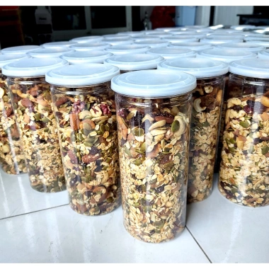 Granola Không Đường Ăn Kiêng Nhiều Hạt - Siêu Hạt 5% Yến Mạch, Giảm Giá 138k 4