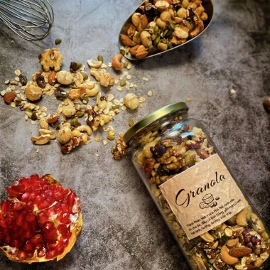 Granola không đường - Ngũ cốc ăn kiêng giảm cân, không chất bảo quản, dinh dưỡng cho gym yoga 115k 6