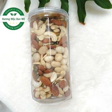 Granola Không Óc Chó O% Yến Mạch Siêu Hạt Macca 500g Giá ưu đãi 149k - Hương Mộc Food