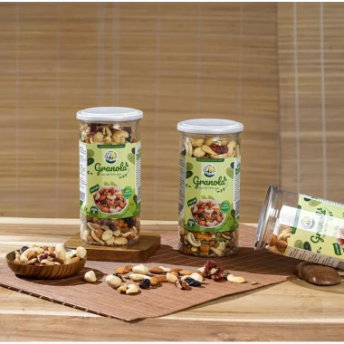 Granola không yến mạch 100% hạt cao cấp, siêu hạt dinh dưỡng giá ưu đãi 202.000₫ 4 Granola không yến mạch 100% hạt cao cấp, siêu hạt dinh dưỡng giá ưu đãi 202.000₫ 4