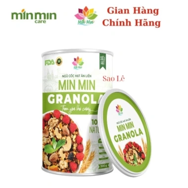 Granola Min Min 500g - Ngũ Cốc Hạt Ăn Liền Dinh Dưỡng, Giá Khuyến Mãi 185.000₫