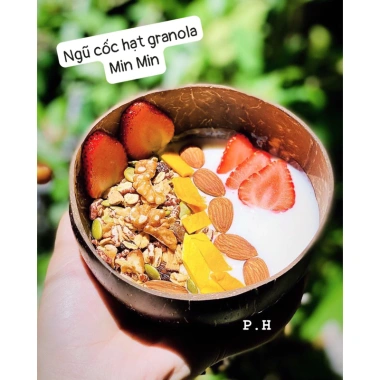 Granola Min Min 500g - Ngũ cốc hạt ăn liền giàu dinh dưỡng, giá ưu đãi 185.000đ 3