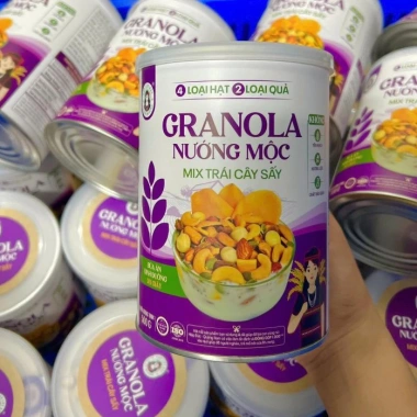 Granola Mix Trái Cây BH.NONG - Ngũ Cốc Hạt Không Yến Mạch Ăn Kiêng, Giá 230k