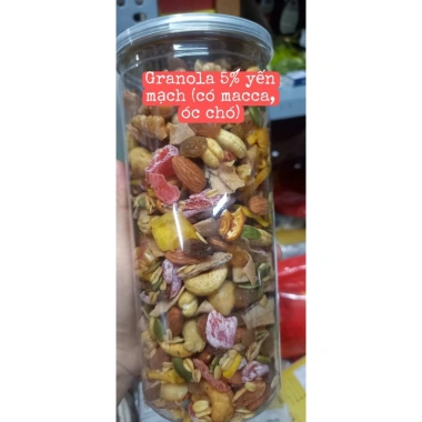 Granola Ngũ Cốc Ăn Kiêng Siêu Hạt Ngoc Thy Food: Giảm Cân EatClean 250-500gr 67.000₫ 8