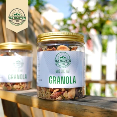 Granola sấy mật ong không đường Tây Nguyên Food 300g-500g Giá ưu đãi 178.800 VND 2