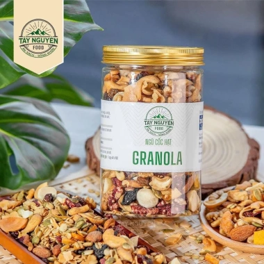 Granola sấy mật ong không đường Tây Nguyên Food 300g-500g Giá ưu đãi 178.800 VND 4