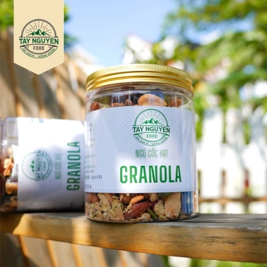 Granola sấy mật ong không đường Tây Nguyên Food 300g-500g Giá ưu đãi 178.800 VND 9