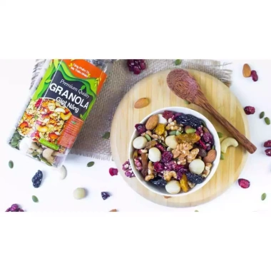 Granola Siêu Hạt 500g Ăn Kiêng, Không Đường – Eat Clean, Thích Hợp Gym – 70.000₫