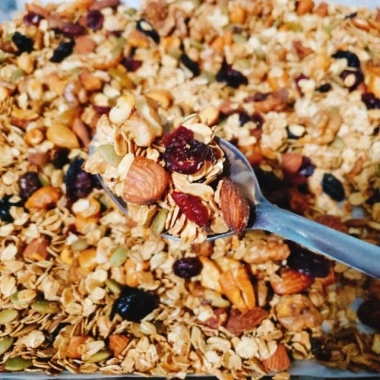 Granola Siêu Hạt Ăn Kiêng Meganuts – Hạt dinh dưỡng không đường, giảm cân, 250g, 40k