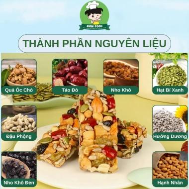 Granola Siêu Hạt Dinh Dưỡng Không Đường Shin Food – Bánh Ngũ Cốc Ăn Kiêng Giảm Cân Healthy, Giá 110.000₫ 2