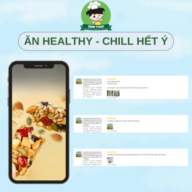 Granola Siêu Hạt Dinh Dưỡng Không Đường Shin Food – Bánh Ngũ Cốc Ăn Kiêng Giảm Cân Healthy, Giá 110.000₫ 5