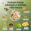 Granola Siêu Hạt ĐÔ 37 - Không Yến Mạch, 100% Tự Nhiên, Không Đường, Giảm Cân, Hũ 300‑500g 2