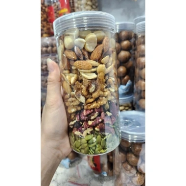 Granola Siêu Hạt và Siêu Macca 500g - Ăn Kiêng Không Đường, Giảm Giá 250k